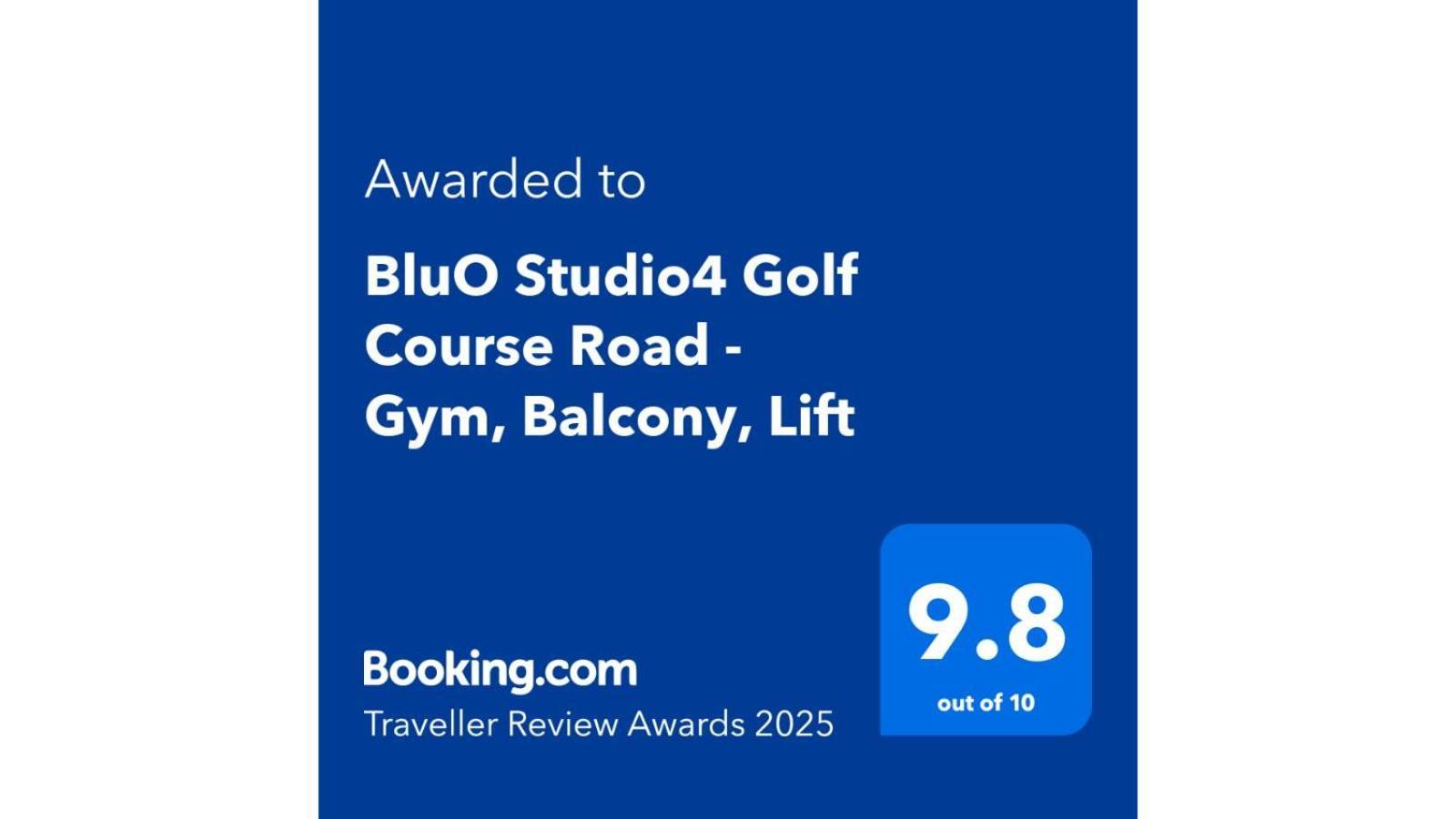 Bluo Studio4 Golf Course Road - Gym, Balcony, Lift غورغاون المظهر الخارجي الصورة